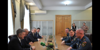 В Брянскую область прибыл заместитель министра РФ по делам гражданской обороны Илья Денисов - Знамя Труда