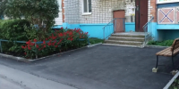 В 2024 году в Дятькове благоустроили две дворовых территории - Знамя Труда