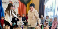 Для воспитанников Дубровской №1 СОШ прошло мероприятие, посвященное Масленице - Знамя Труда