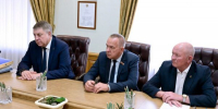 Губернатор Александр Богомаз встретился с руководством Приокского межрегионального управления Росприроднадзора - Знамя Труда