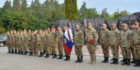 Бойцы «БАРС — Брянск» на Партизанской поляне почтили память воинов-освободителей - Знамя Труда